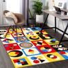1pc Abstract Geometric Patterns Chair Mat - Festive Gift for Office Chairs, Non-Slip Carpet Suitable for Home Decor, Living Room, Bedroom, Game Room.P