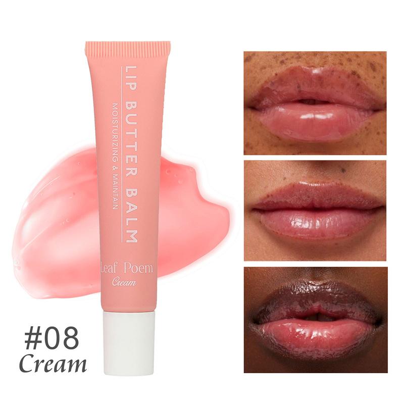 Summer Lip Moisturizing Lip Balm Care 15ml Lip Balm Smoothing Lip Lines Lasting Nourishment for Women Daily Care Makeup Lipcare