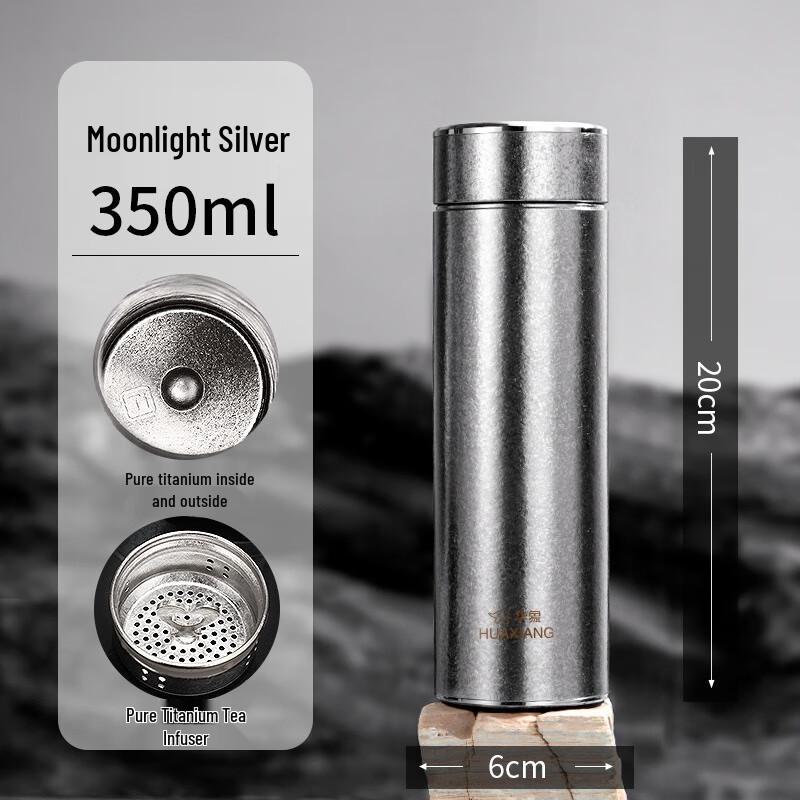 HOAOR Portable Insulated Stainless Steel Water Bottle