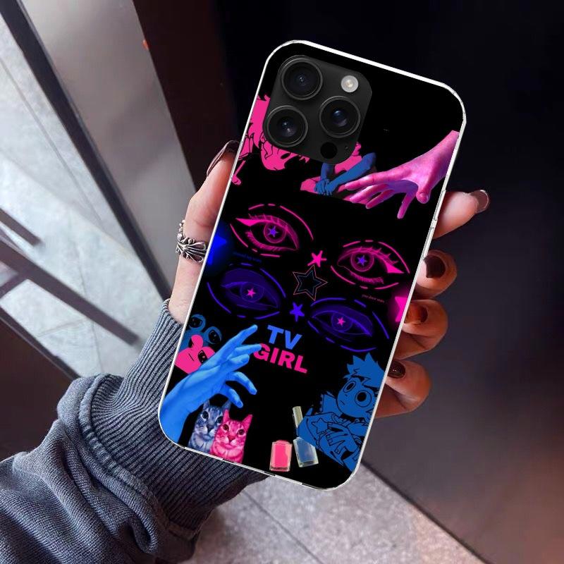 TV Girl Album Phone Case For iPhone 17 Air 16 15 Pro Max 14 Plus 13 Mini 12 11 Cover 7 8 SE Silicone Shell Print Fundas 17 Air 1