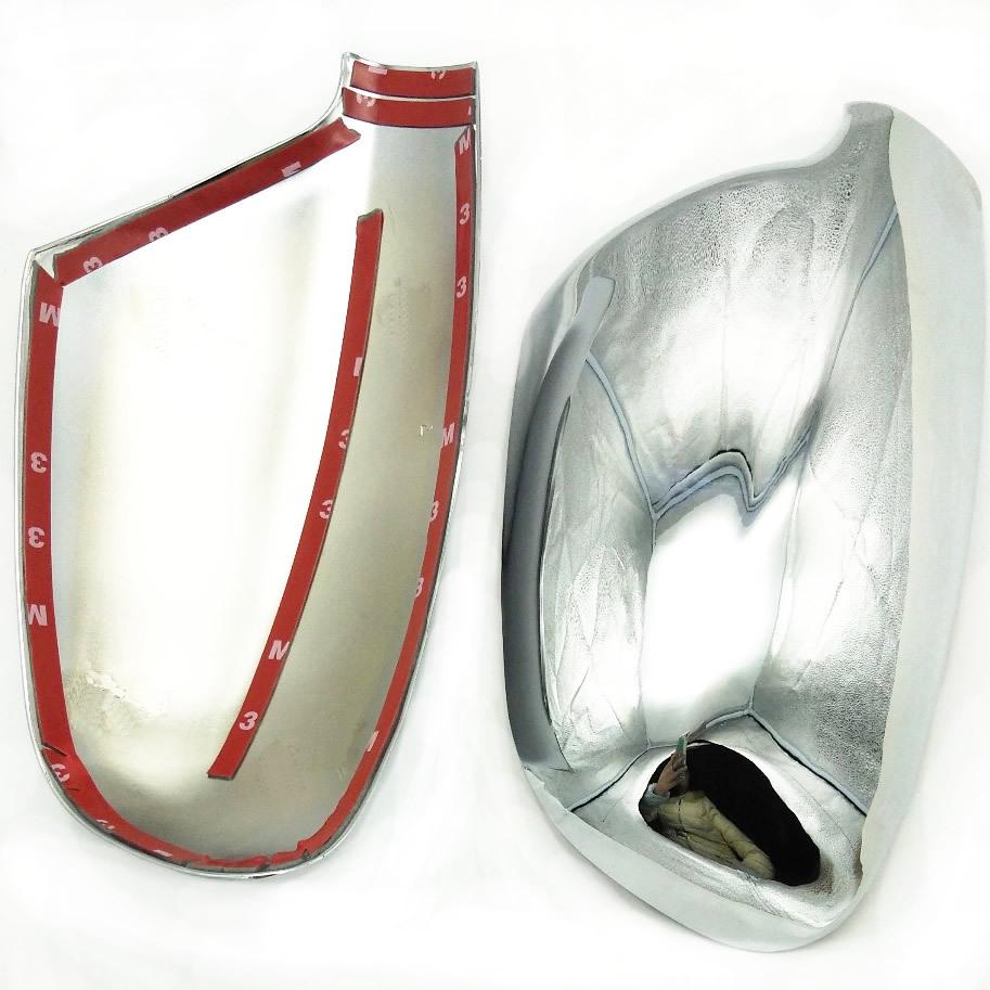 Peugeot 307 Rückspiegelabdeckung, Reflektoraufkleber und Zierzubehör