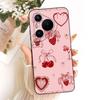 For Huawei Pura 70 Pro Case Pura70 Pro+ New Flowers Candy Painted Cover Soft Silicone Phone Case For Huawei Pura 70 Ultra Fundas