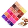 Fuse Beads 24-Color DIY Crafting Supplies Bead Melting Craft Kits for Kids Teens Adults Hobbyists Home Studio Workshop Classroom