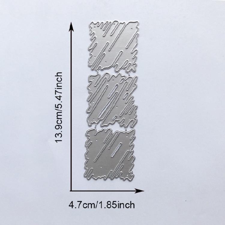 Watercolor Cutting Dies for Photo Scrapbooking Card Making Decorations Embossing Stencils Carbon Steel Die Cuts