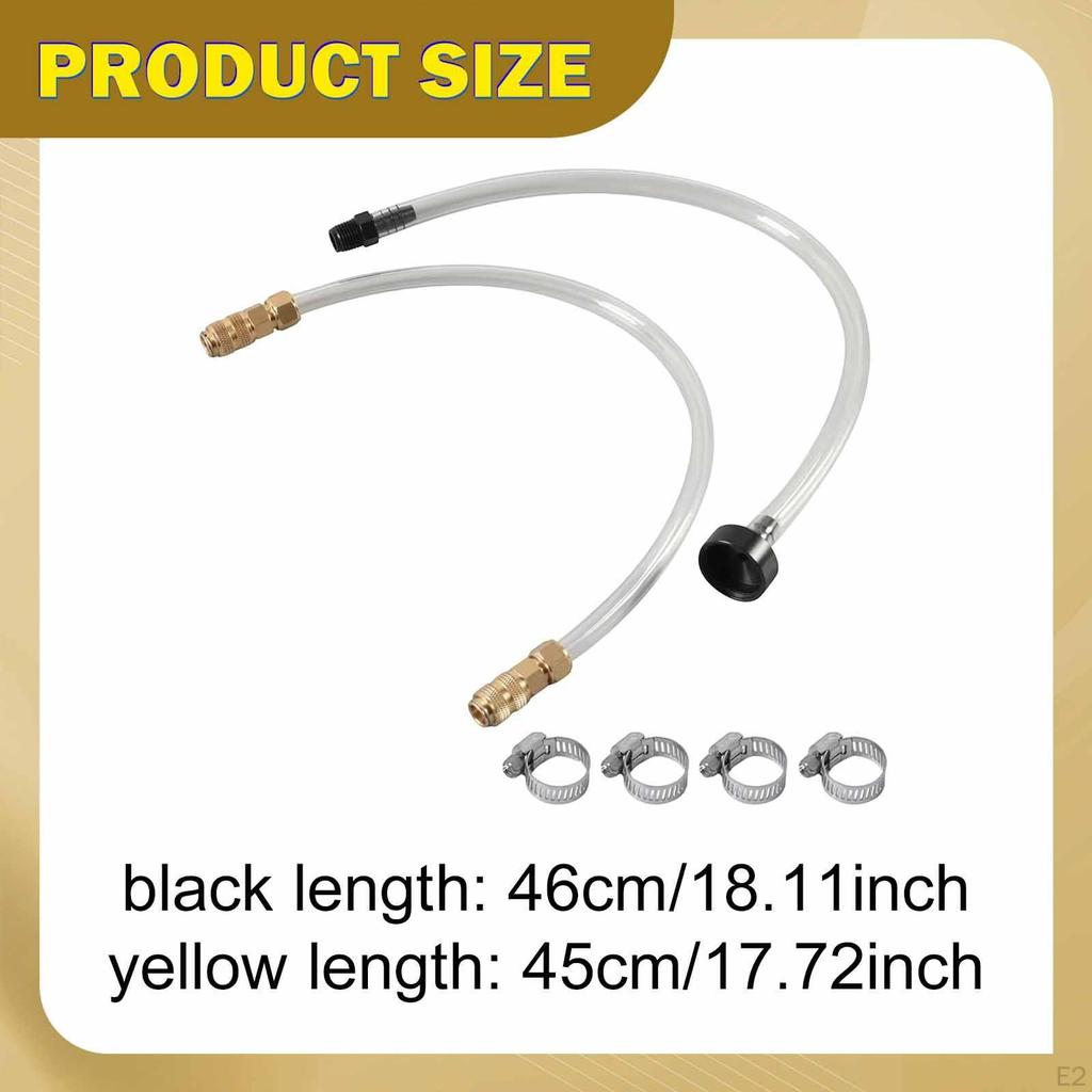 Boot Hydraulische Lenkung Entlüftungskit Öl Füllschlauch Entlüfter Marine Füllung für Außenborder