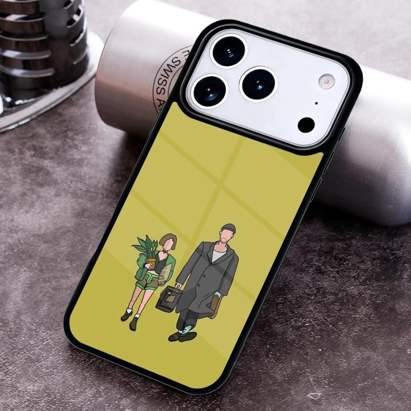 Leon And Matilda Phone Case for iPhone 17 16 15 Pro Max Air 14 13 12 11 Plus Shockproof Capa Cover