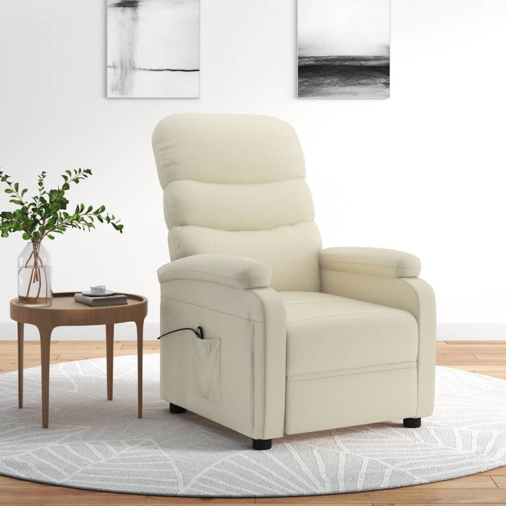Fauteuil inclinable électrique  Similicuir