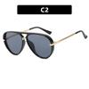 Trendy Large Frame Frog-Shaped Sunglasses: European and American Style