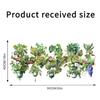 Plant Branch Wall Stickers Bedroom Living Room Background Wall Decoration Home Decor Pvc Mural Art Decals Wallpaper