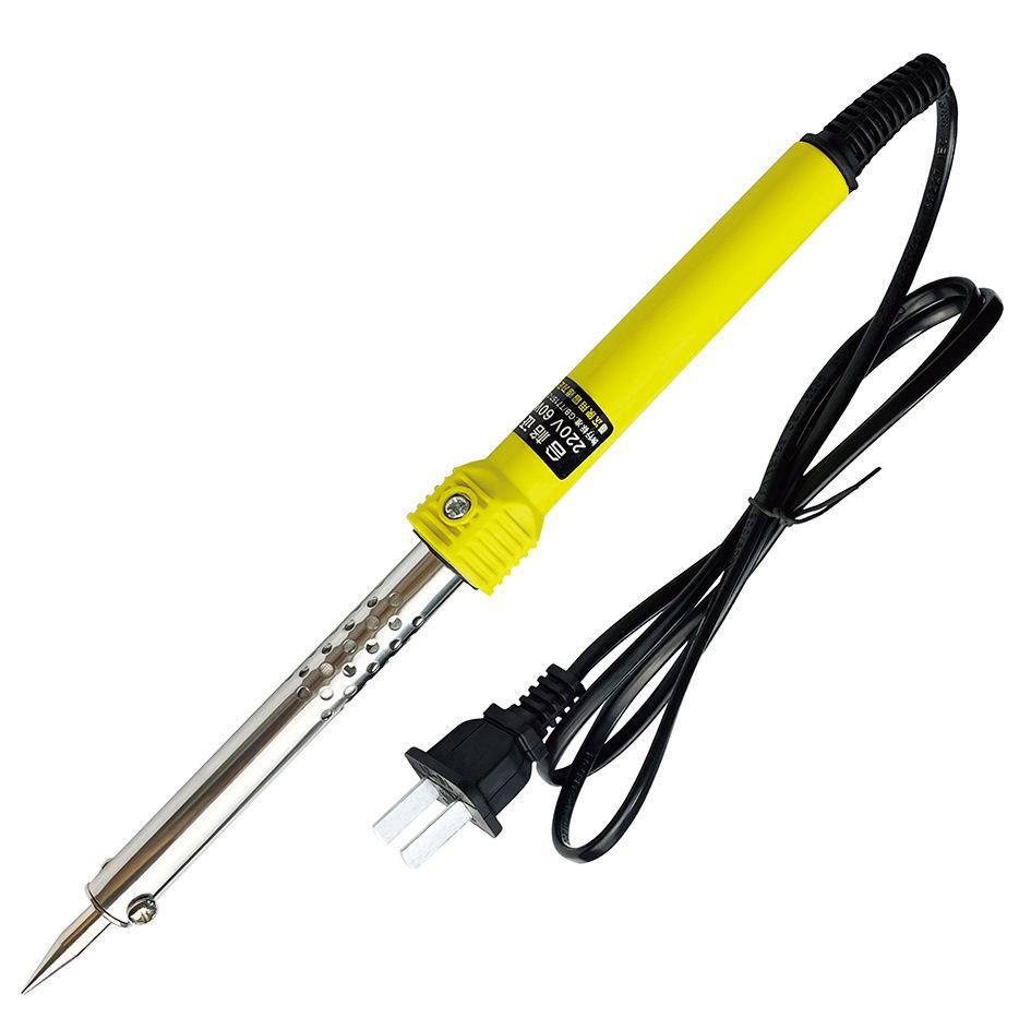 

Набор электрических паяльников с резиновой ручкой европейского стандарта - 220 В, 30 Вт/40 Вт/60 Вт, острый наконечник, многоцелевой 60W 220V national standard Package жёлтый