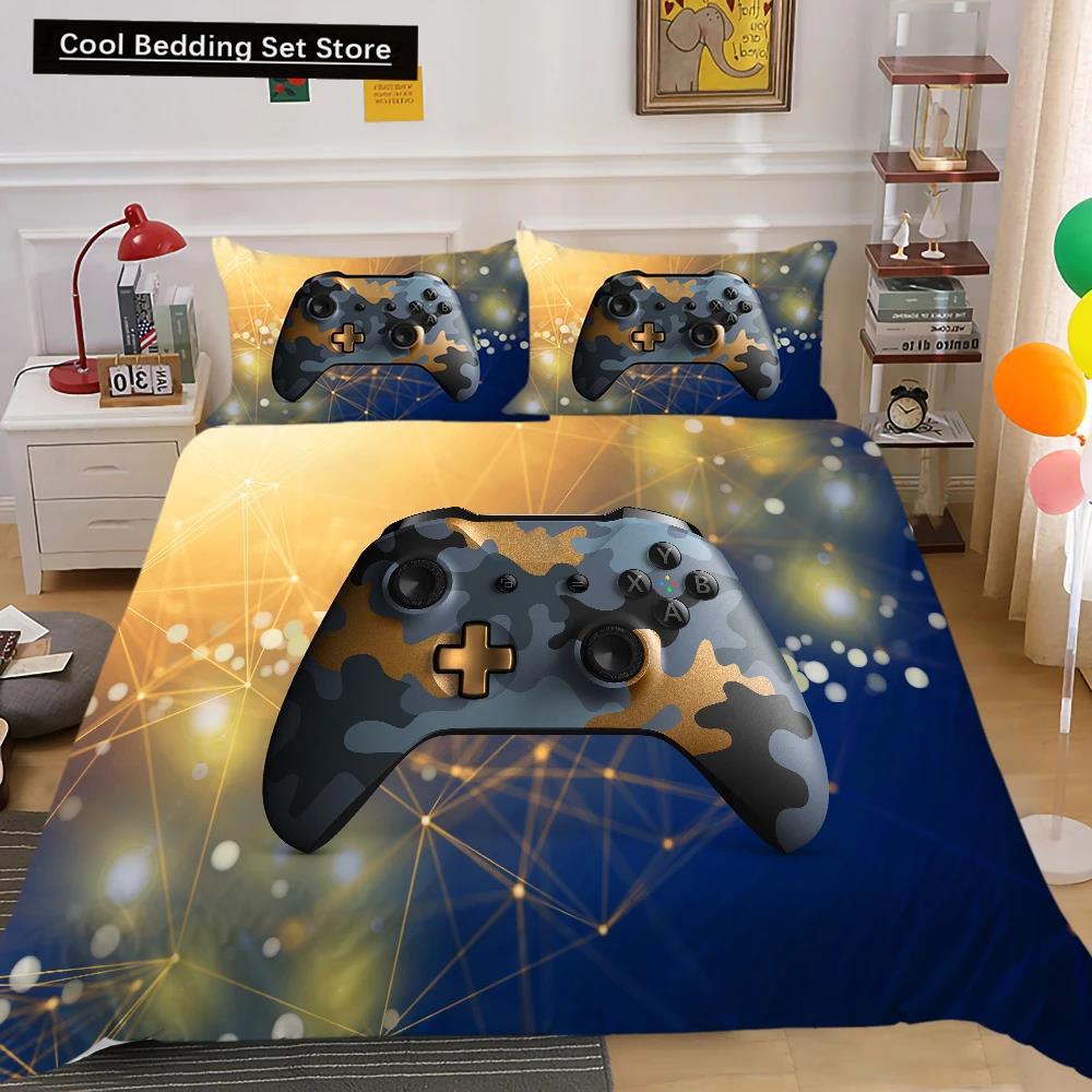 

Comforter Fashion Bedding Set 2/3Pcs 20 Patterns 3D Digital Gamer Printing S 1 + 1/2 S Us/Eu/Au Size Comforter (quilt)-EU Single(135*200cm)3pcs