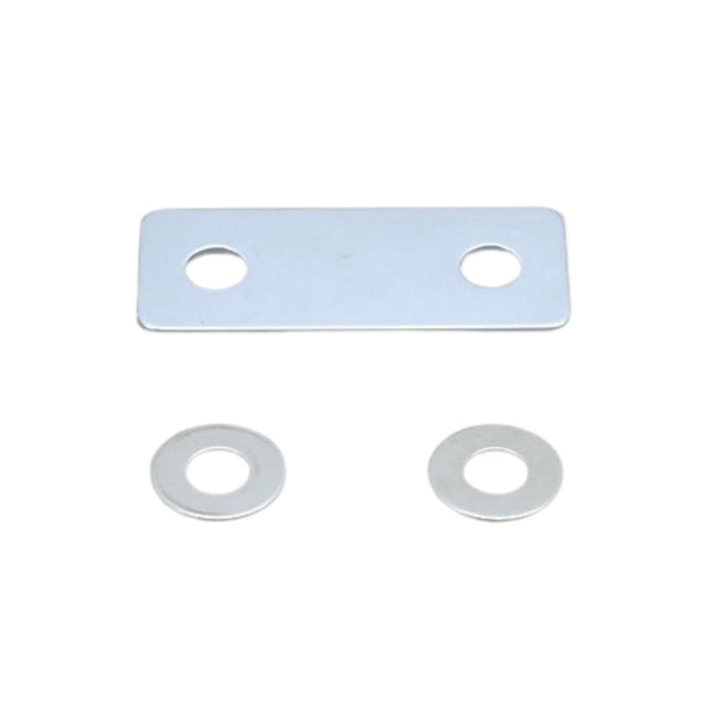 KVK Z22-25-33P1 Faucet Hole Diameter Conversion Plate for 2-Hole Basin Bathroom Sink, Plumbing Repair Adapter