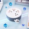 Universal Socket Power Strip – Portable Extension Cord with 2-Meter Cable, EU Plug