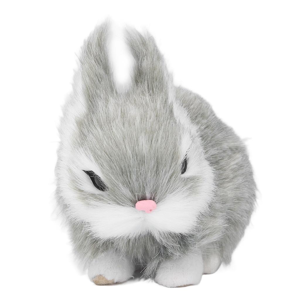 Iepurași de pluș în miniatură Material de pluș plastic Moale Confortabil Durabil Iepurași Păpușă umplută pentru