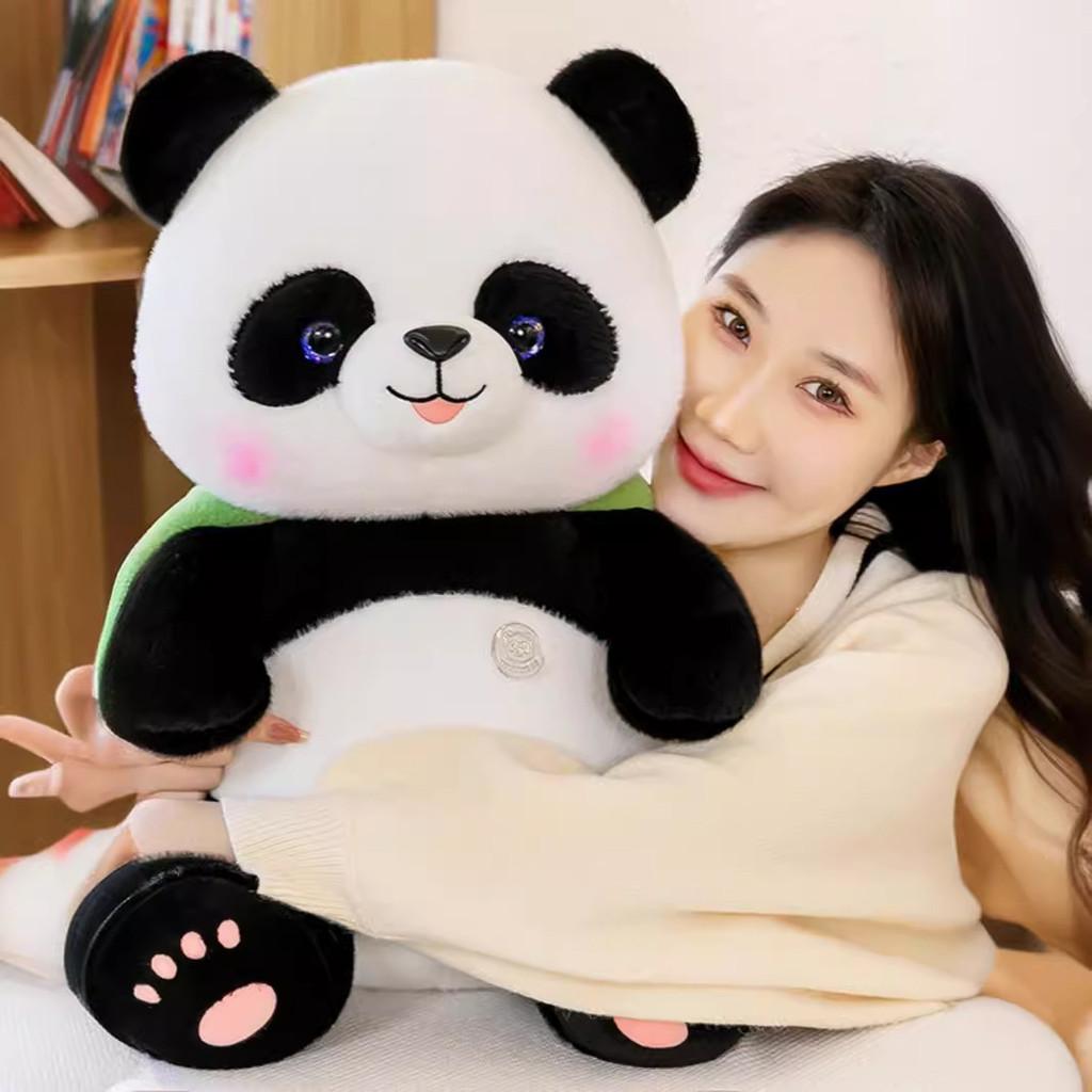Panda Dragon Plush Toy With Dragon Hat Decoration For Kids Baby Sleep Comfort