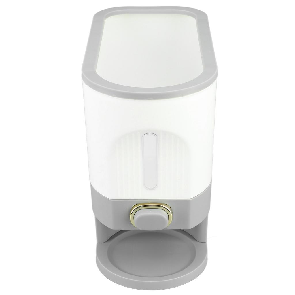 Reisspender Transparent Versiegelt Drucktyp Getreidelagerbox Reisaufbewahrungsbehälter für die Küche