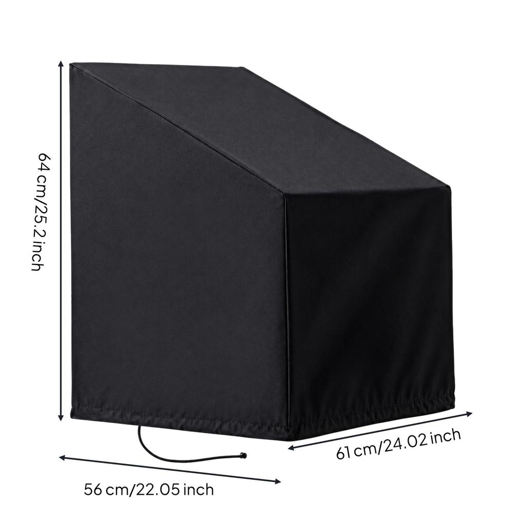 Boat Seat Cover with Elasticized Edge Waterproof WaterResistant for Outdoor Storage