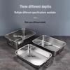 Stainless Steel Deep Rectangular Food Pan