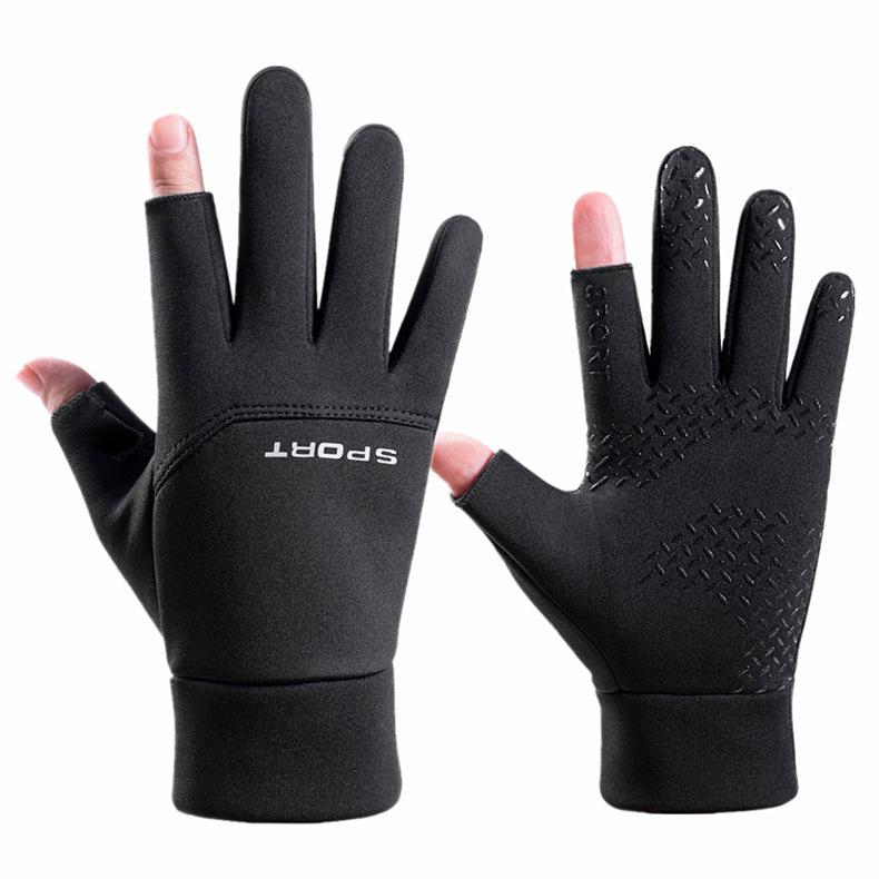 Touchscreen Windproof Water-Resistant Fleece-Lined Full-Finger Gloves for Men & Women - Non-Slip Sports Outdoor Gear for Fall & Winter