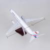 47cm Miniature Airplane For China Air Force B737 Collectible Aircraft Resin Toy Planes Boys Kids Collected Gift