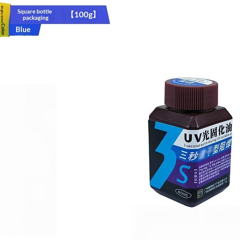 3 Second Fast Curing UV Curable Solder High Conductivity for Circuit Board Repair Electronic Soldering Work