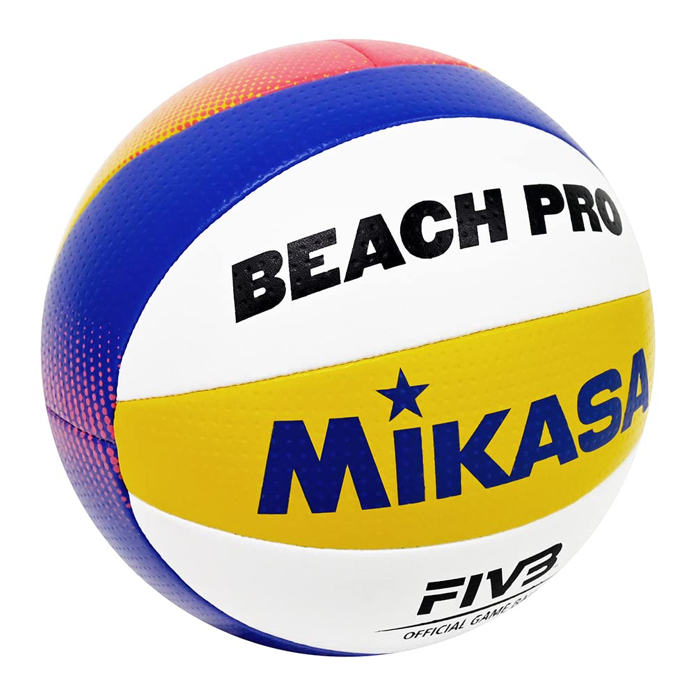 MIKASA Beach Internationally Certified Certified Ball High and Junior High Recommended Internal Pressure Volleyball, Ball, (for General, University,