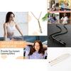 Stainless Steel Meditation Mindfulness Pendant Breath Control Whistle Long Necklace