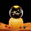 Mermaid Crystal Ball Music Box Night Light - Unique Gift for Birthdays & Holidays