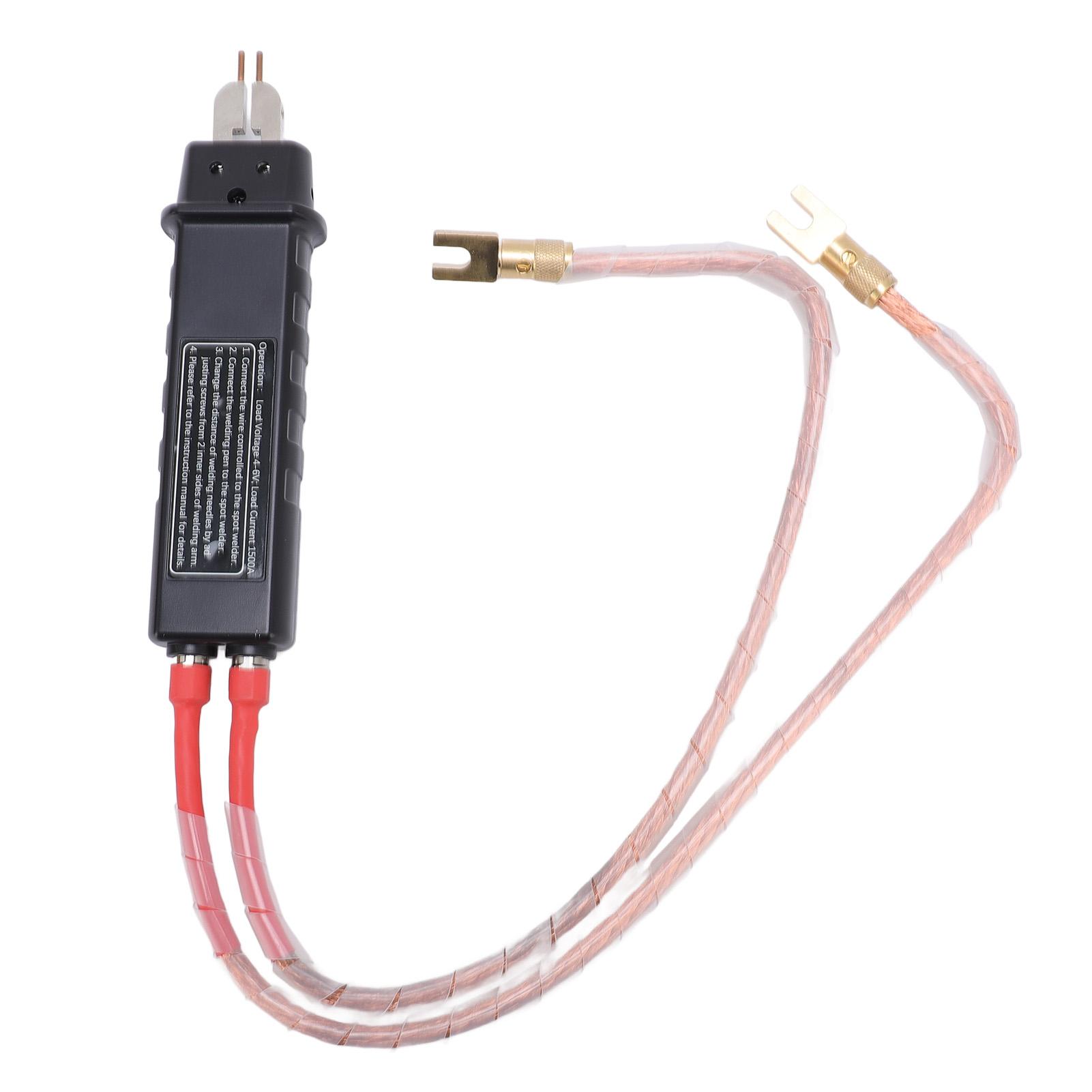 

Ручка для точечной сварки 1600A, высокомощная медная проволока, самодельная регулируемая ручная ручка для точечной сварки на аккумуляторе U-type plug