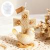 Religious-themed cross and dove candle mold, exquisitely detailed sacred object, handmade DIY faith candle, decoration for relig