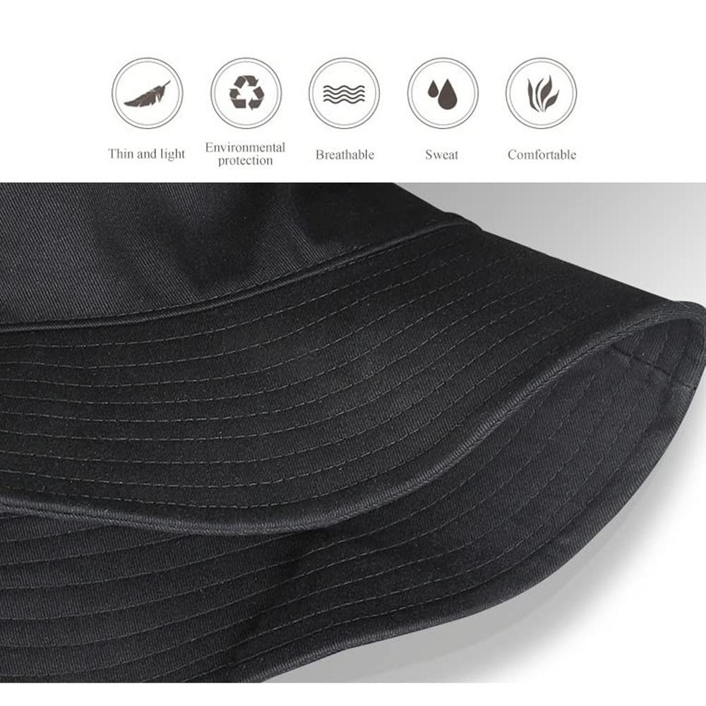 Bucket Hat Summer Women Men Bucket Hats Solid Panama Sunscreen Fisherman Cap Outdoor Beach Sun Cap Hat For Women Men