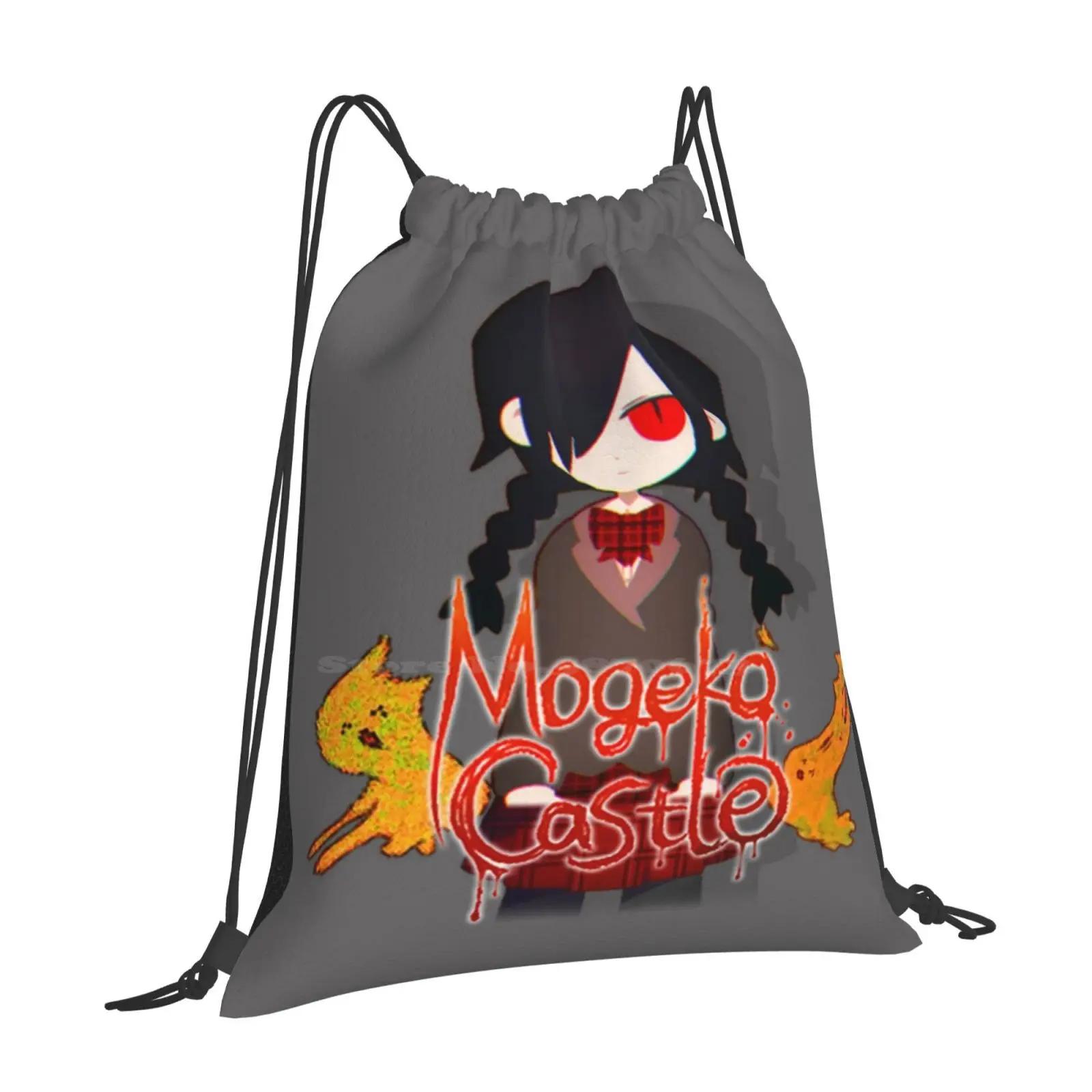Mogeko Castle Teen College Student Backpack Pattern Design Bags Mogeko Castle Funamusea Somewhat Strange Mogeko Hasu Moge Ko OneSize