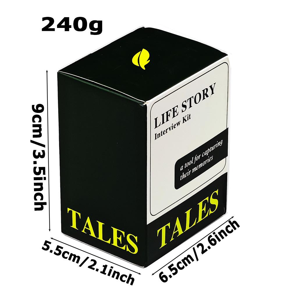Life Story Interview Kit: Expert-Crafted Prompt Cards for Memory Preservation