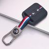 Silicone Car Keychain Strap for Nissan Qashqai Micra Navara Almera Note 350Z Pathfinder Juke Honeycomb Texture Non Slip Grip Anti Lost Key Ring Holder