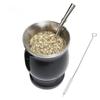 304 Stainless Steel Yerba Mate Cup 8oz Double Wall Argentine Yerba Mate Gourd With Bombillas and Cleaning Brush
