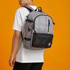 New Converse Straight Edge Polyester Backpack Regular Men's Gray 10019899001