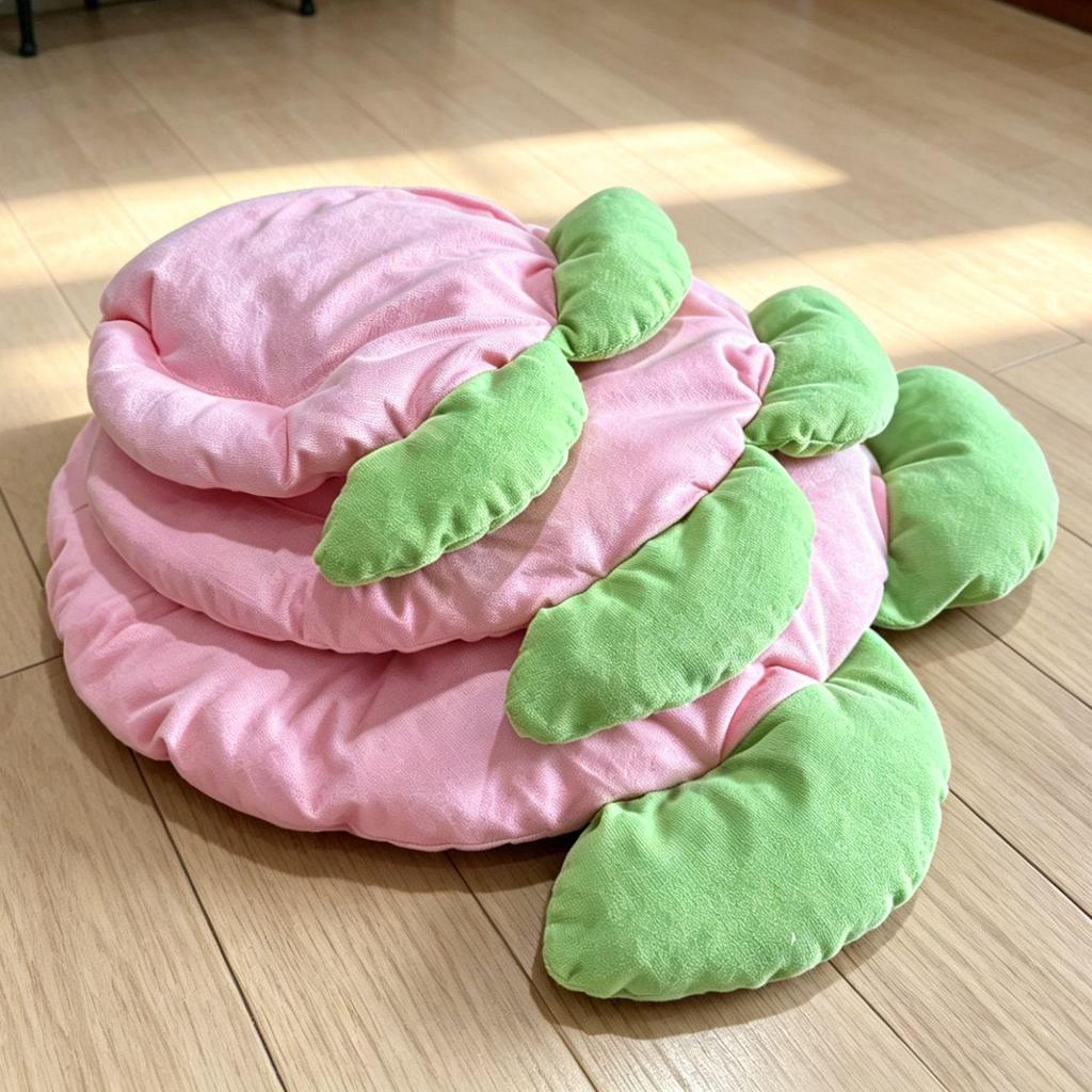 Thick Pet Cushion: Warm Cotton Blanket & Sleeping Pad for Dogs and Cats