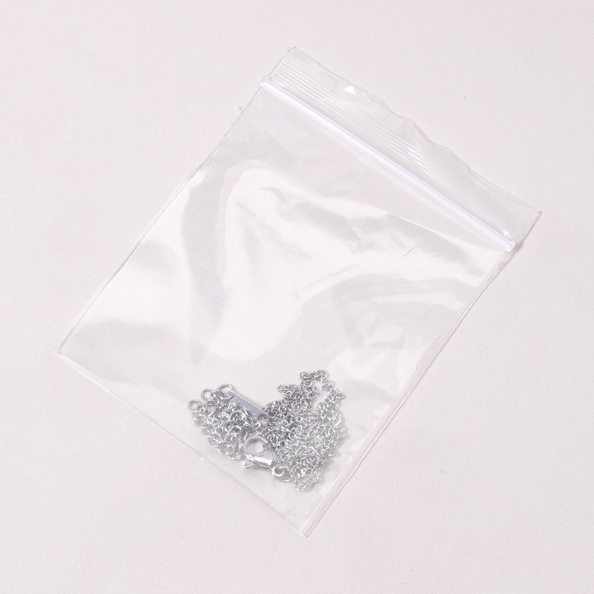 Versatile Stainless Steel Cross Chain Necklace - DIY Handmade Jewelry Material