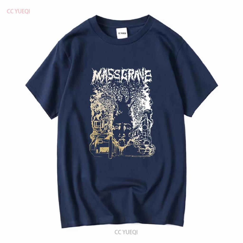 MASS GRAVE Band T Shirt UNHOLY Punk Rock TE5621 Long or Short Sleeves Vintage Washed Comfortable Versatile Stylish Homme