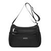 Women'S Bag Spring Fashion Medium And Old Nylon Oxford Cloth One Shoulder Oblique Span Bag Lightweight Multi-Layer Dumpling Bag