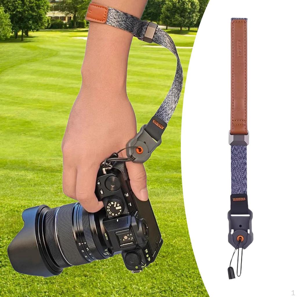 Kamera-Handschlaufe, Handgriff, Teleskopseil, verstellbar, DSLR-Lanyard, praktisch, leicht