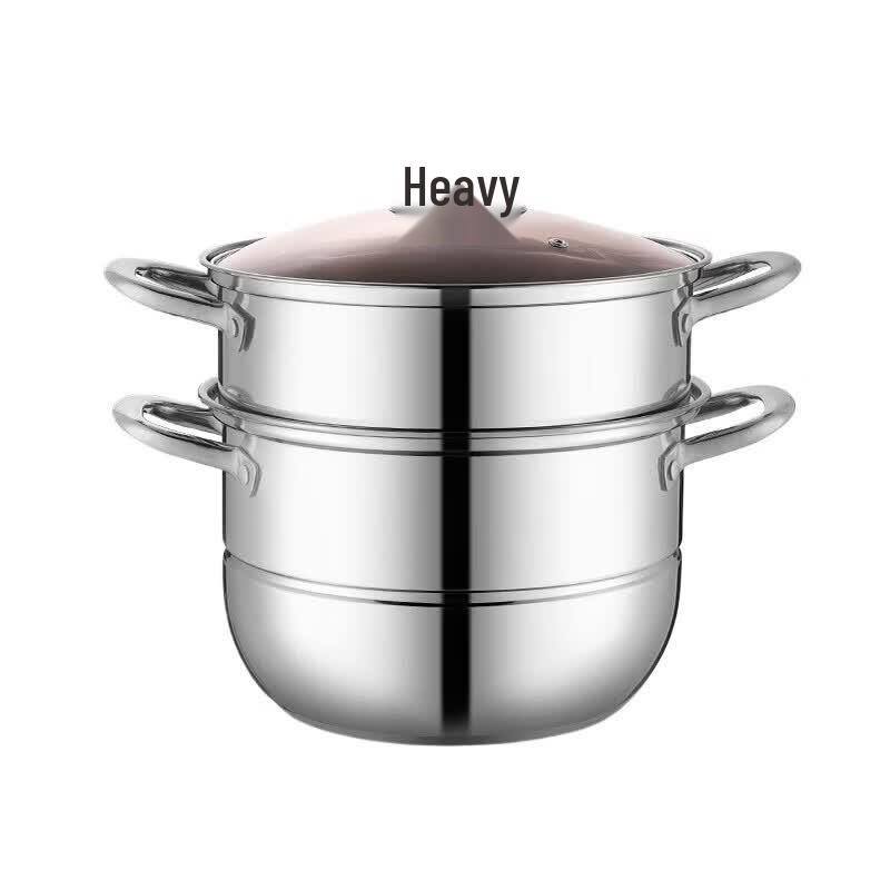 Adneny Bell Multi-purpose 2-Layer Stainless Steel Steamer