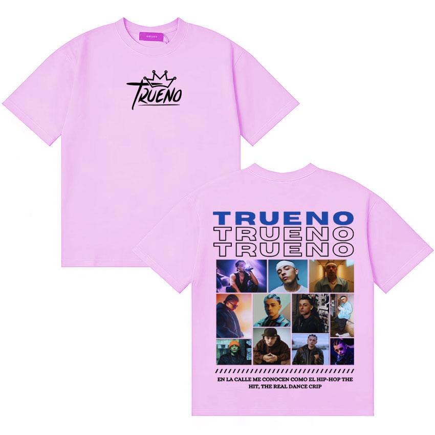 Rapper Trueno Tour Merch Tshirt Harajuku Short Sleeve Tee Shirt UnisexS Women Clothing Streetwear Gothic Cotton Tshirts Teenagers