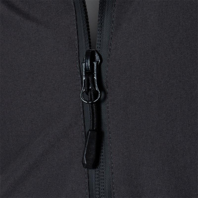 Men S Thick Fleece Lined Stand Collar Color Block Casual Jacket