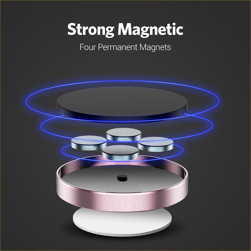 Magnetic Car Phone Holder Stand In Car for IPhone 16 15 14 13 12 11 Huawei Magnet Mount Cell Mobile Wall Nightstand Support GPS