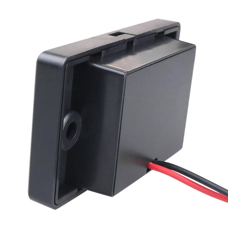 Double USB Car ChargersSocket 4.8A Phone Charge Outlet Power Adapter Suitable for Motorbike Boat Marine Truck ATV Camper