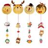 Santa Snowman Christmas Lanterns Multicolor Hanging Ornamnet Christmas Hanging Decoration  Gift
