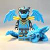 Ninja Bouwstenen Figuren met Vleugels, Mini Actiefiguur Blokken Set, Educatief Speelgoed voor Jongens