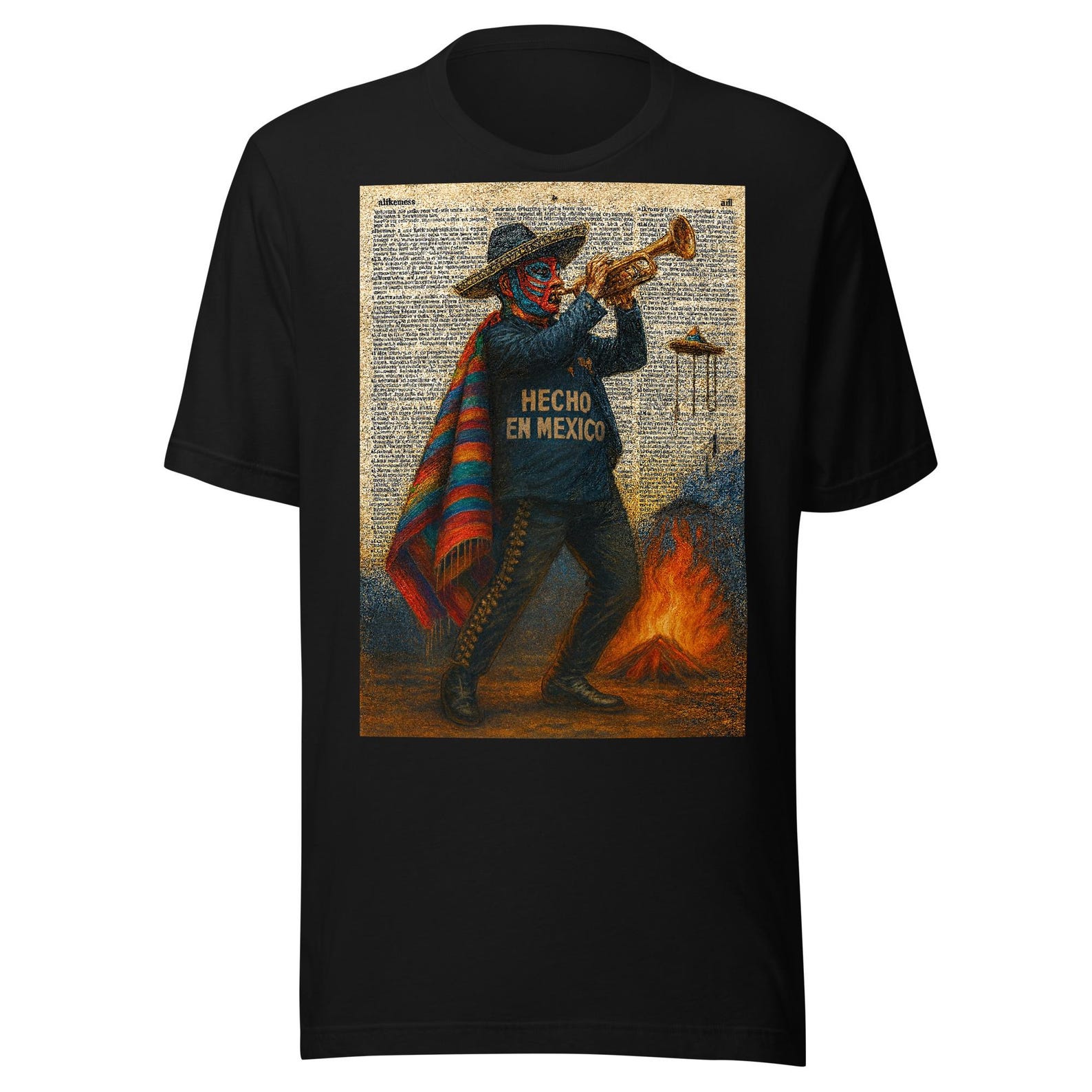 El Mariachi Hecho en Mexico Unisex t-shirt S