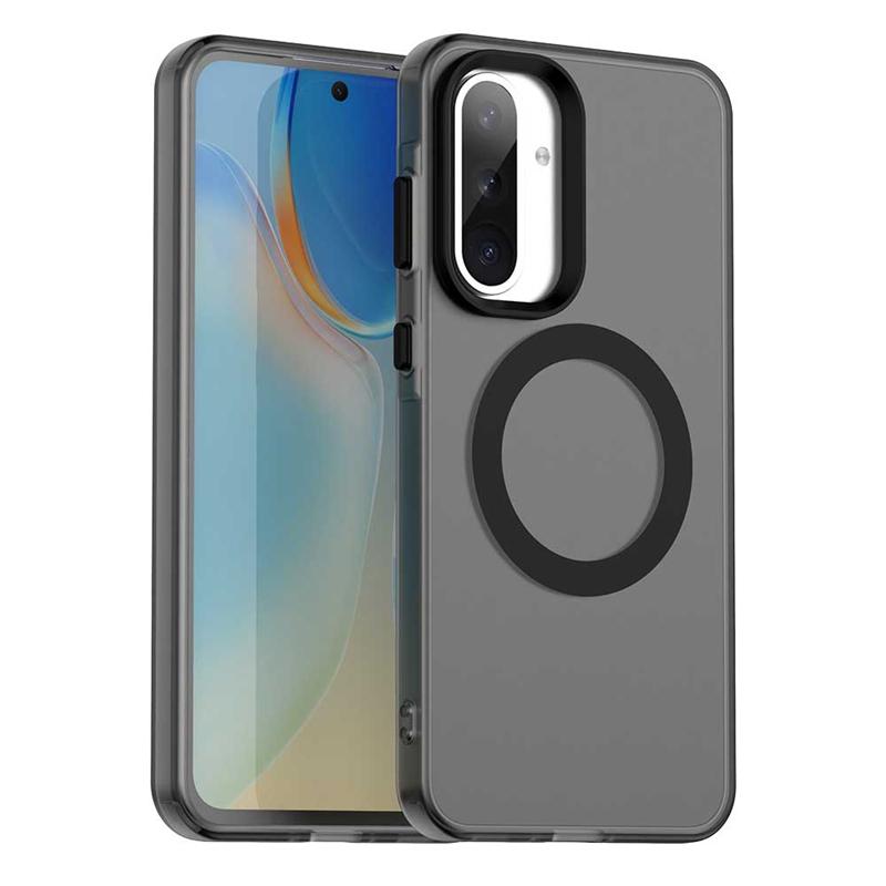 Transparent Case For Samsung Galaxy Quantum 6 Case Magnetic Adsorption Wireless Charge Cover For Samsung Galaxy Quantum 6 Case